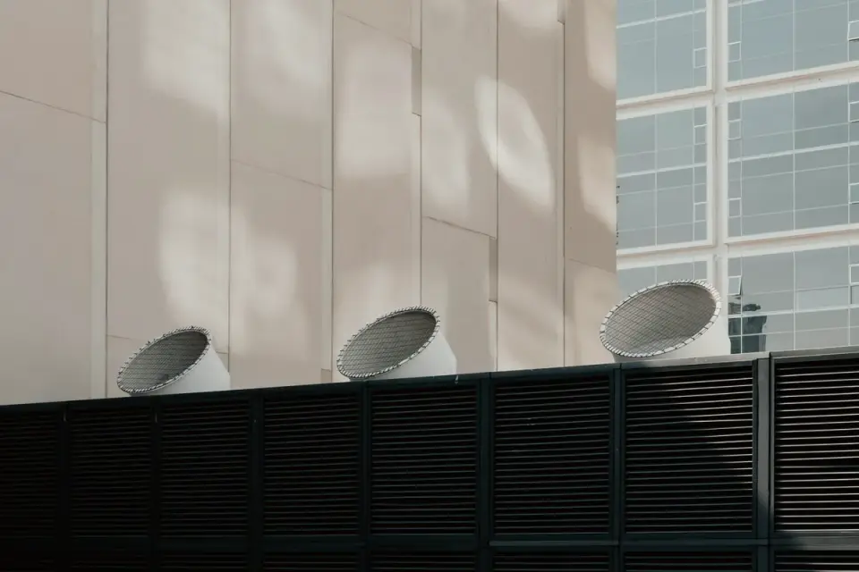 Close-up of the mesh ventilation panel on a soft-sided pet travel carrier