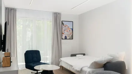 Dog bed at home