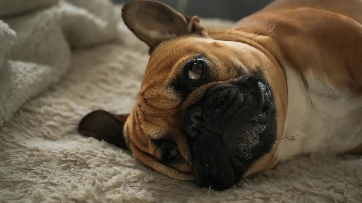 French bulldog portrait